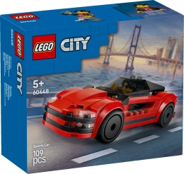 LEGO CITY Czerwony samochód sportowy 60448