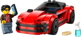 LEGO CITY Czerwony samochód sportowy 60448