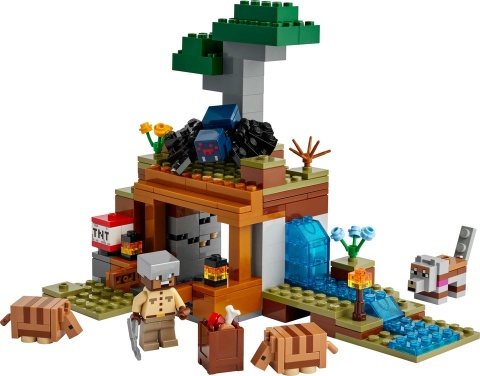 LEGO Minecraft Wyprawa do kopalni pancernej 21269 LEGO Minecraft Wyprawa do kopalni pancernej 21269