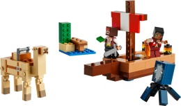 LEGO Minecraft Rejs statkiem pirackim 21259