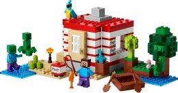 LEGO Minecraft Dom TNT w dżungli 21275