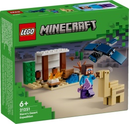 LEGO Minecraft Pustynna wyprawa Steve’a 21251