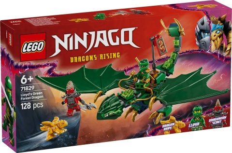LEGO Ninjago Zielony leśny smok Lloyda 71829 LEGO Ninjago Zielony leśny smok Lloyda 71829