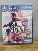 Blood & Truth Playstation 4 PS4 Nowa