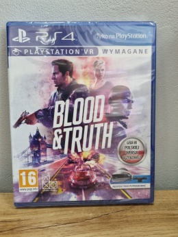 Blood & Truth Playstation 4 PS4 Nowa