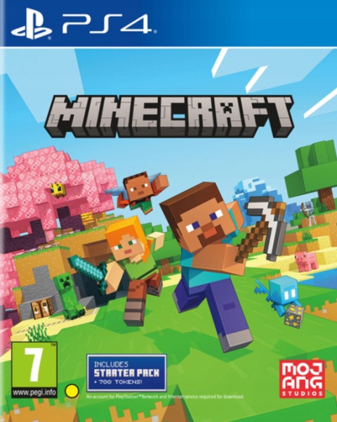 Minecraft Starter Collection Playstation 4 PS4 Nowa Minecraft Starter Collection Playstation 4 PS4 Nowa