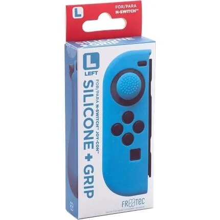 Nintendo Switch Silicone + Grip do Joy-Con Lewy (L) Niebieski Nintendo Switch Silicone + Grip do Joy-Con Lewy (L) Niebieski