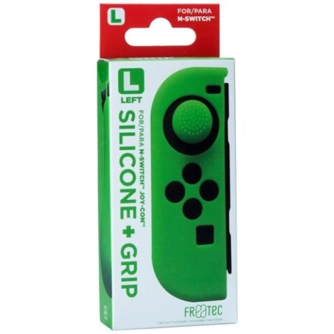 Nintendo Switch Silicone + Grip do Joy-Con Lewy (L) Zielony