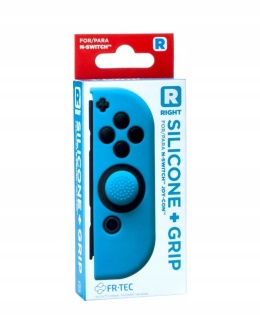 Nintendo Switch Silicone + Grip do Joy-Con Prawy (R) Niebieski