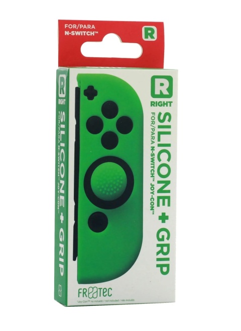 Nintendo Switch Silicone + Grip do Joy-Con Prawy (R) Zielony Nintendo Switch Silicone + Grip do Joy-Con Prawy (R) Zielony
