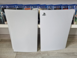 Oryginalna Biała Obudowa / Panele PS5 Playstation 5 FAT z napędem | Używane