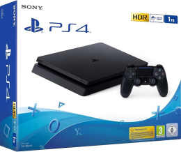 Playstation 4 Slim PS4 1 TB + Oryginalny Pad Dualshock PS4 | Używana
