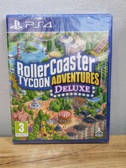 RollerCoaster Tycoon Adventures Deluxe Playstation 4 PS4 Nowa