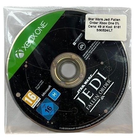 Star Wars Jedi: Upadły zakon Xbox One XONE Używana Star Wars Jedi: Upadły zakon Xbox One XONE Używana