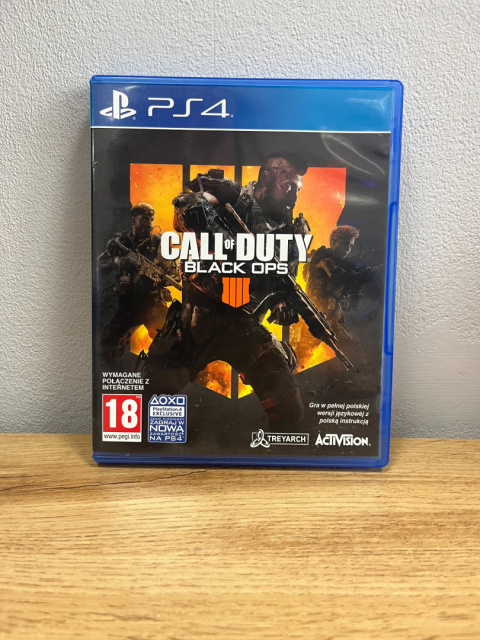 Call of Duty: Black Ops IIII Playstation 4 PS4 Używana Call of Duty: Black Ops IIII Playstation 4 PS4 Używana