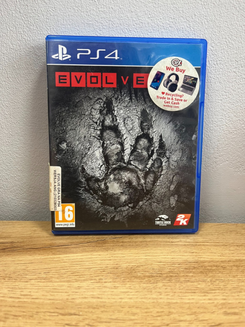 Evolve Playstation 4 PS4 Używana Evolve Playstation 4 PS4 Używana