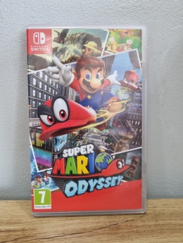 Gra Super Mario Odyssey Nintendo Switch Używana