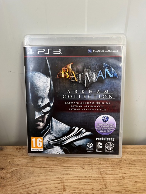 Gra Batman: Arkham Collection Playstation 3 PS3 Używana Gra Batman: Arkham Collection Playstation 3 PS3 Używana