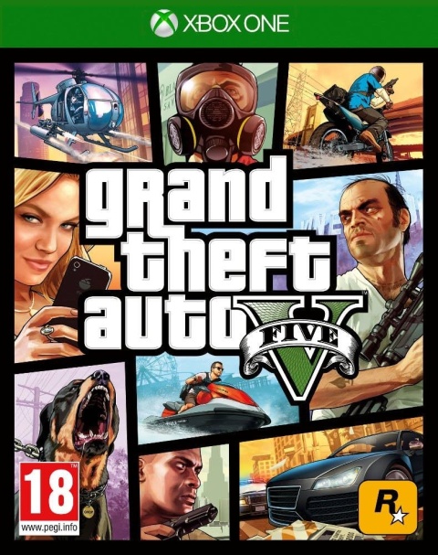 Gra Grand Theft Auto V GTA V Xbox One XONE Używana Gra Grand Theft Auto V GTA V Xbox One XONE Używana