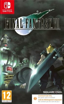 Gra Final Fantasy VII (DOWNLOAD CODE ONLY) Nintendo Switch Nowa