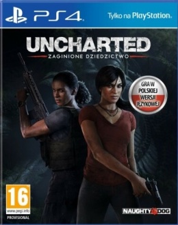 Gra Uncharted: Zaginione dziedzictwo Playstation 4 PS4 Używana