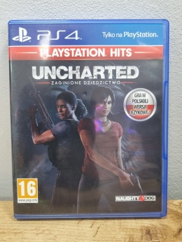 Gra Uncharted: Zaginione dziedzictwo Playstation 4 PS4 Używana