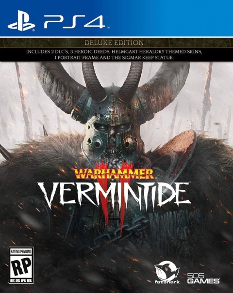 Gra Warhammer: Vermintide 2 Deluxe Edition Playstation 4 PS4 Używana Gra Warhammer: Vermintide 2 Deluxe Edition Playstation 4 PS4 Używana