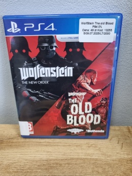 Gra Wolfenstein The Old Blood PS4 Playstation 4 Używana