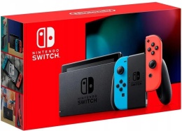 Konsola Nintendo Switch V2 Niebiesko Czerwone | Używane