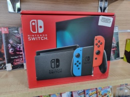 Konsola Nintendo Switch V2 Niebiesko Czerwone | Używane