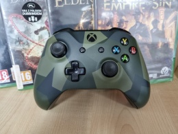Oryginalny Pad Kontroler Microsoft Xbox One Armed Forces + akumulator | Używany