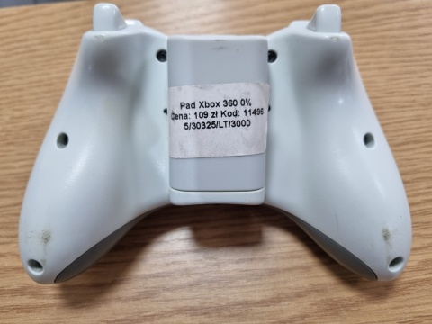 Oryginalny Pad Kontroler Xbox 360 Biały | Używany Oryginalny Pad Kontroler Xbox 360 Biały | Używany