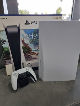 Konsola Playstation 5 FAT z napędem + Oryginalny Pad PS5 Dualsense | Używana