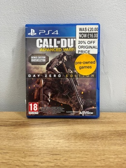 Gra Call of Duty: Advanced Warfare Day Zero Edition Playstation 4 PS4 Używana