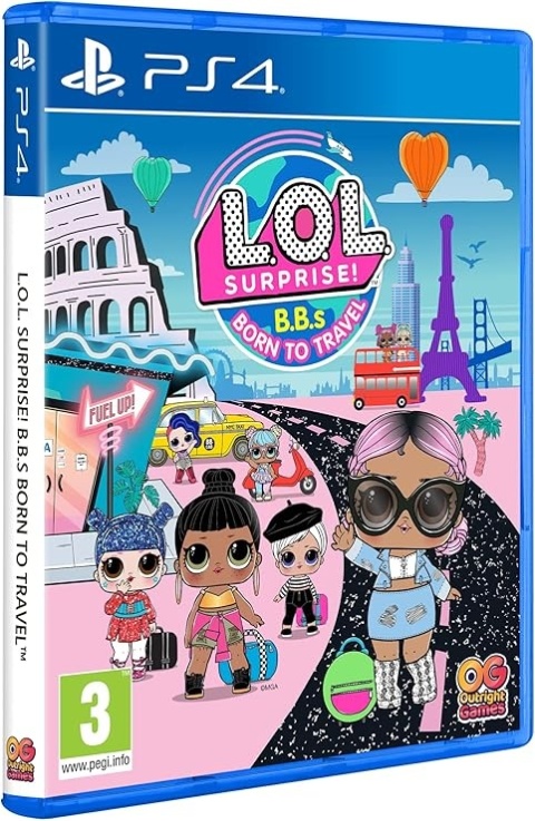 Gra L.O.L. Surprise! B.B.s BORN TO TRAVEL™ Playstation 4 PS4 Nowa Gra L.O.L. Surprise! B.B.s BORN TO TRAVEL™ Playstation 4 PS4 Nowa