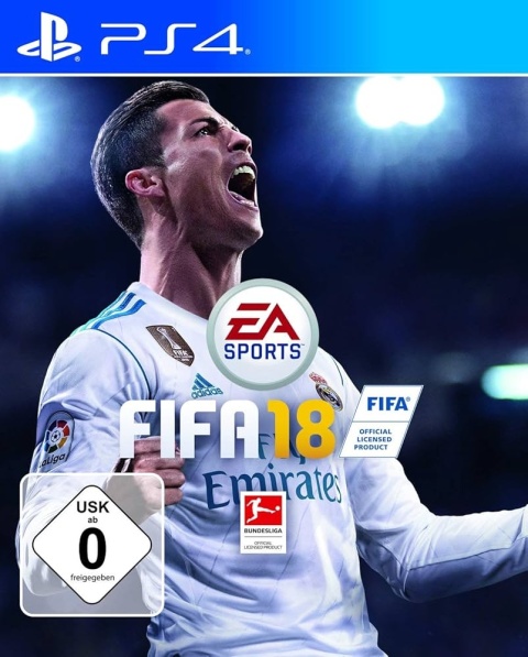 Gra FIFA 18 Playstation 4 PS4 Używana Gra FIFA 18 Playstation 4 PS4 Używana
