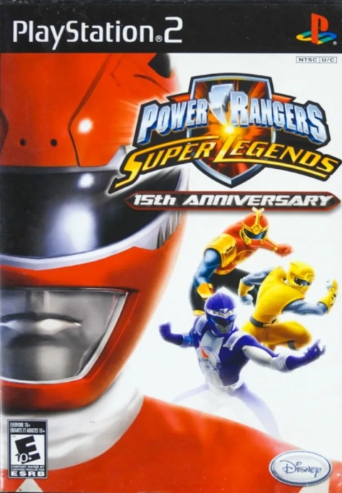 Gra Power Rangers: Super Legends Playstation 2 PS2 Używana