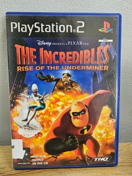 Gra Iniemamocni The Incredibles Rise of The Underminer PS2 PlayStation 2 Używana