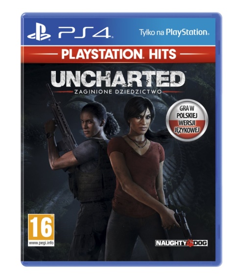Gra Uncharted: Zaginione dziedzictwo Playstation 4 PS4 Używana