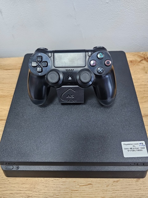 Konsola PlayStation 4 Slim 750GB + Oryginalny Pad DualShock 4 | Używana Konsola PlayStation 4 Slim 750GB + Oryginalny Pad DualShock 4 | Używana