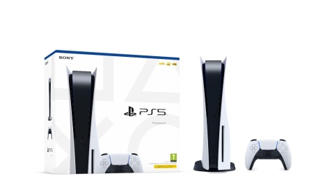 Playstation 5 FAT z napędem + Oryginalny Pad DualSense PS5 Używane