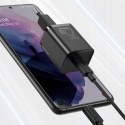 Baseus ładowarka sieciowa Super Si PD 25W 1x USB-C czarna + kabel USB-C - USB-C