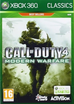 Gra CoD Call of Duty 4: Modern Warfare Xbox 360 Używana