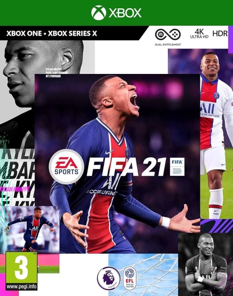 Gra FIFA 21 Xbox One / Xbox Series X XONE / XSX Używane Gra FIFA 21 Xbox One / Xbox Series X XONE / XSX Używane