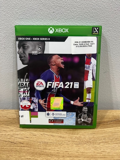 Gra FIFA 21 Xbox One / Xbox Series X XONE / XSX Używane Gra FIFA 21 Xbox One / Xbox Series X XONE / XSX Używane