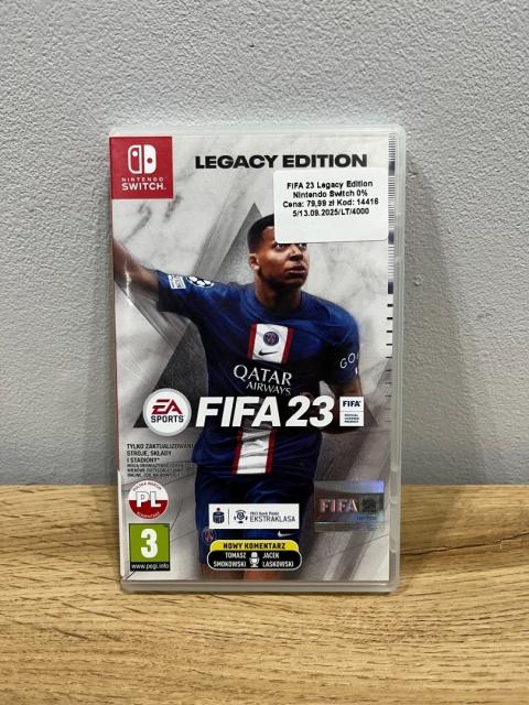 Gra Fifa 23 Legacy Edition Nintendo Switch Używana Gra Fifa 23 Legacy Edition Nintendo Switch Używana