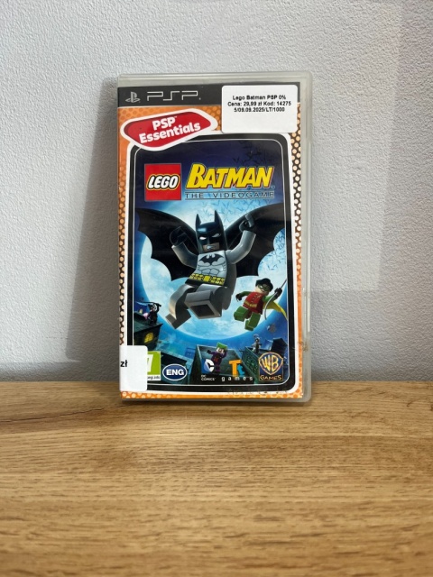 Gra LEGO Batman: The Videogame Playstation Portable PSP Używana Gra LEGO Batman: The Videogame Playstation Portable PSP Używana
