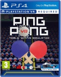 Gra VR Ping Pong: Table Tennis Simulator Playstation 4 PS4 Używana Gra VR Ping Pong: Table Tennis Simulator Playstation 4 PS4 Używana