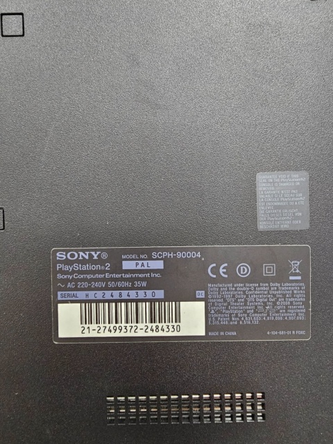 Konsola PlayStation 2 Slim PS2 Używana Konsola PlayStation 2 Slim PS2 Używana