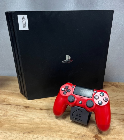 Konsola PlayStation 4 Pro 1 TB PS4 + Oryginalny Pad Dualshock PS4 Czerwony Używana